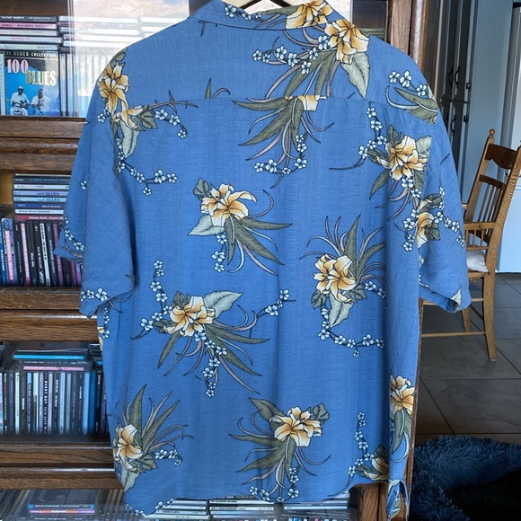 BREAKWATER Hawaiian Type Short Sleeve Shirt Rayon Size XL - Picture 6 of 11